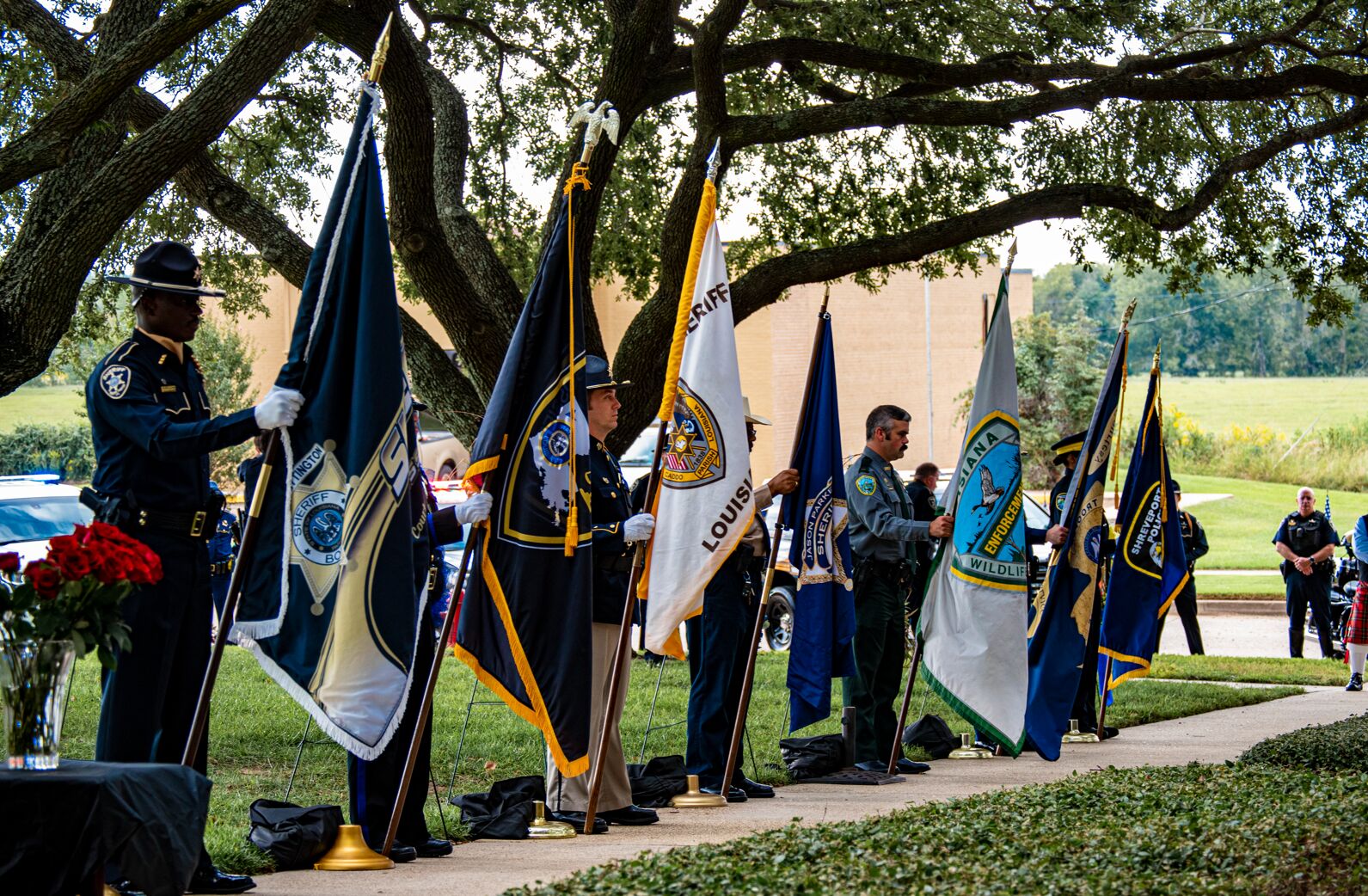 Peace officer memorial ceremony